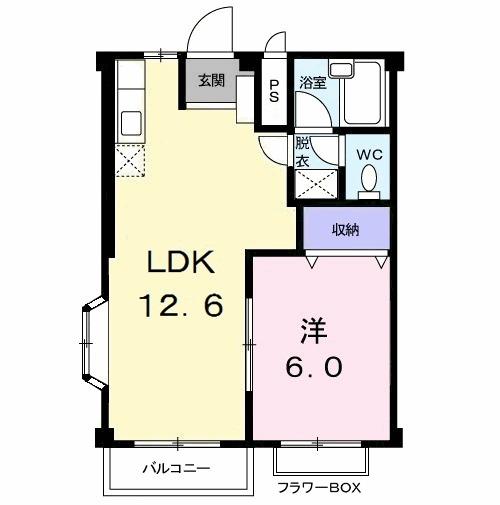 メゾンドセシボン（207） 間取り図画像