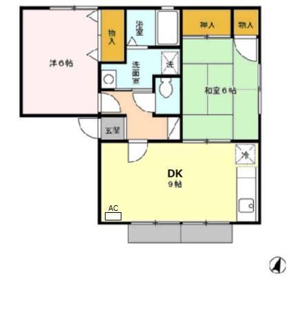 セジュールさかえ（103） 間取り図画像