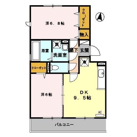 エスペランサ（305） 間取り図画像