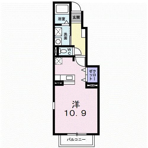 Ｖｉｌｌａ　桜（103） 間取り図画像