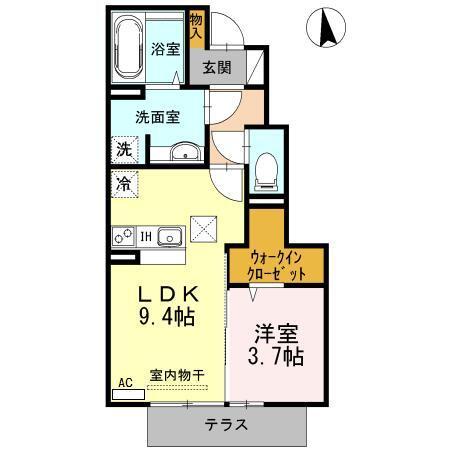 カーサ・フェリス（102） 間取り図画像