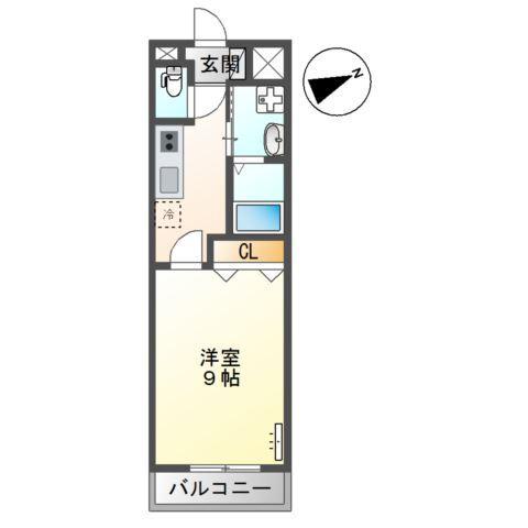 クオリティパレス 間取り図画像