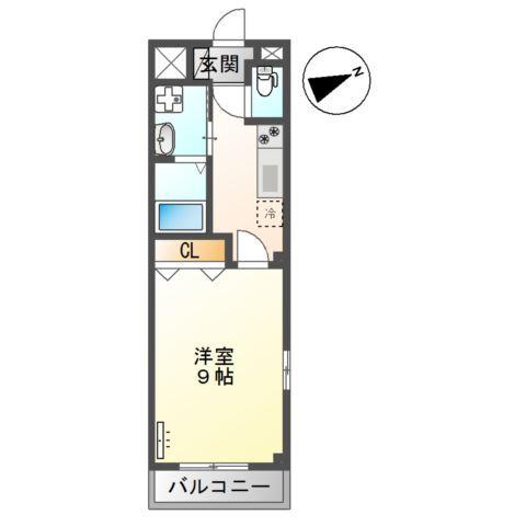 クオリティパレス 間取り図画像