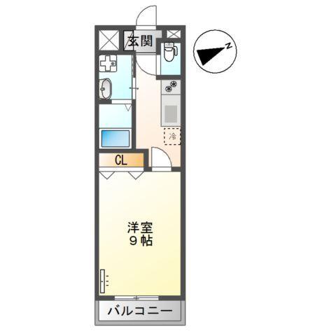 クオリティパレス 間取り図画像