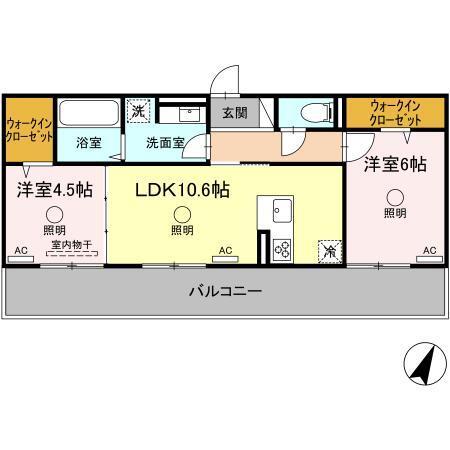 エスト（306） 間取り図画像