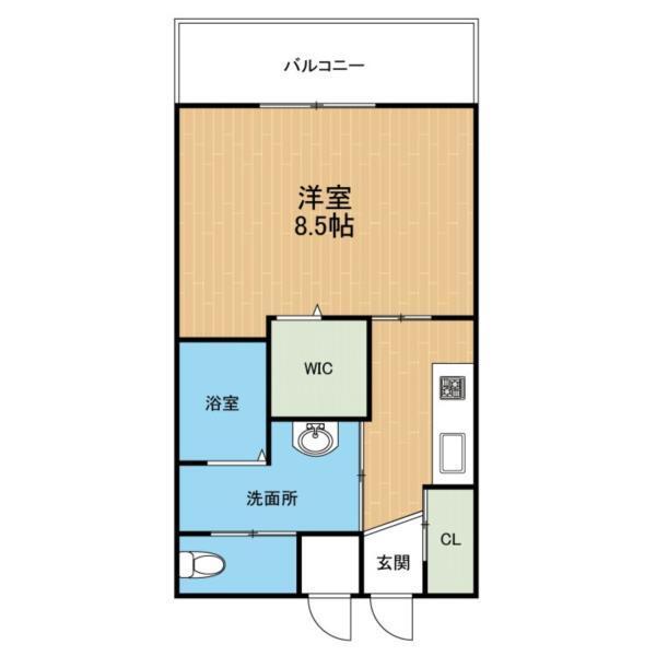フェリーチェ新水前寺（0403） 間取り図画像