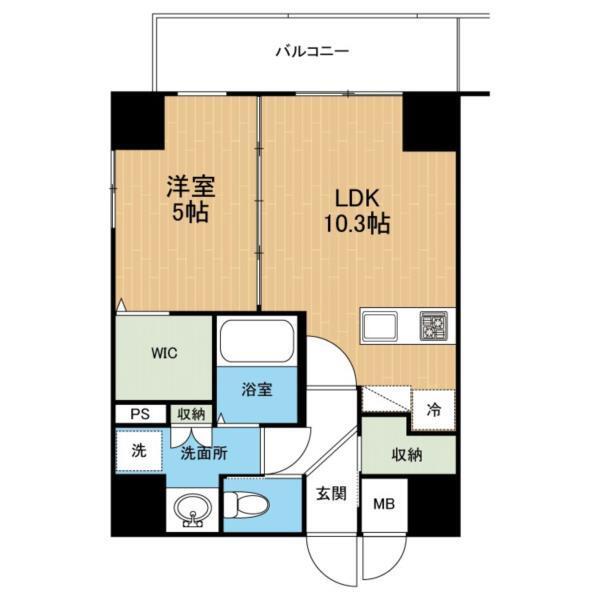 フェリーチェ新水前寺（0305） 間取り図画像