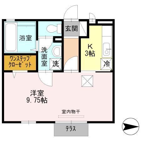 ルミエール野口（103） 間取り図画像