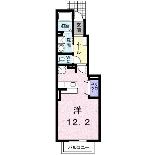 コーポ天王（103） 間取り図画像