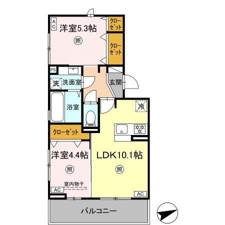 ラ・ソレイユ（306） 間取り図画像