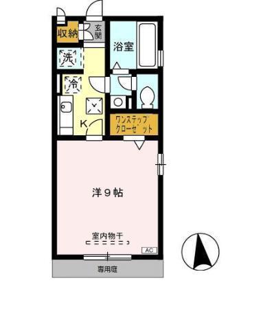 ロイヤルコーポ井芹（101） 間取り図画像