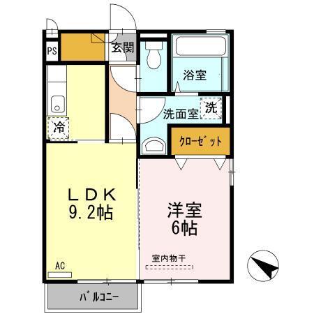 ボナール（201） 間取り図画像