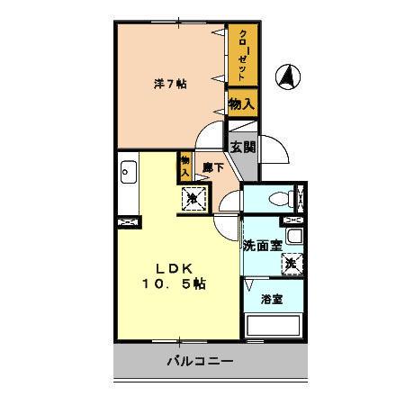 エスペランサ（202） 間取り図画像