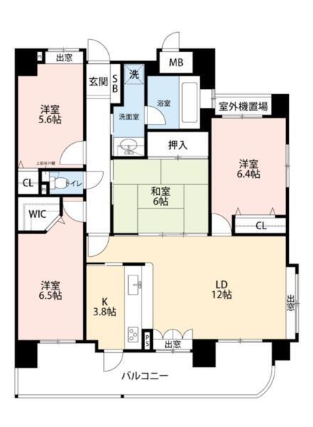 間取図(平面図)