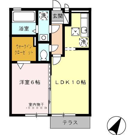 ハルトリーゲル（102） 間取り図画像