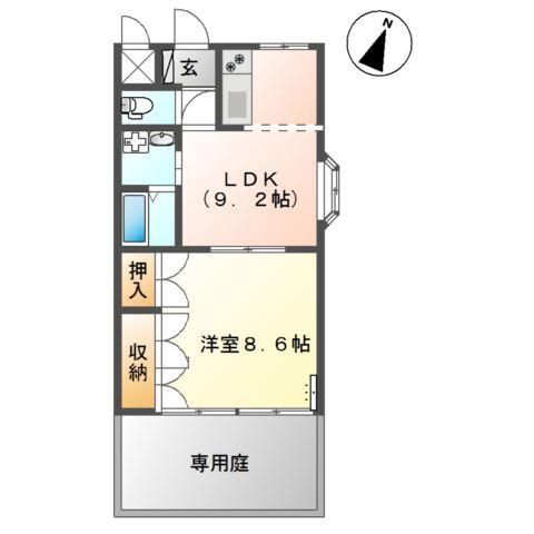 プロニティ 間取り図画像
