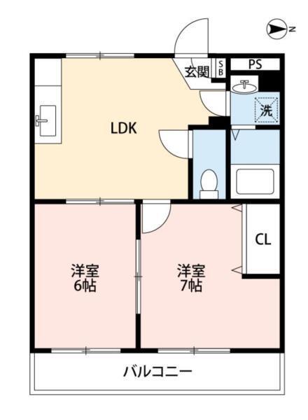 Lamour Aso（0105） 間取り図画像