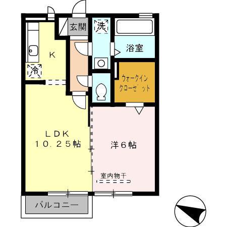リュミエール（203） 間取り図画像
