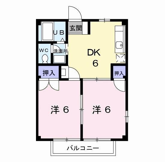プライム（101） 間取り図画像