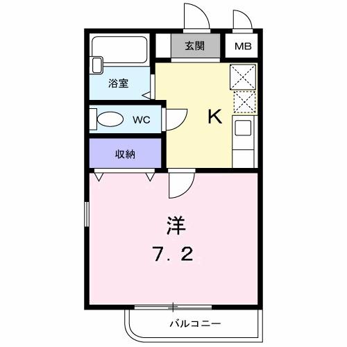 エクレール（302） 間取り図画像