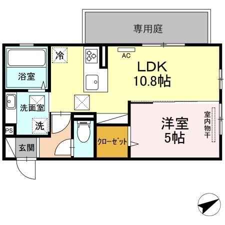 ボナール・三ツ石（103） 間取り図画像