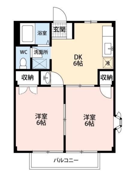 コーポKB（0201） 間取り図画像