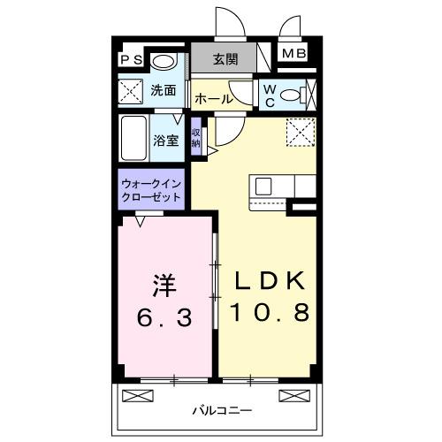 シャインエクセレント（305） 間取り図画像