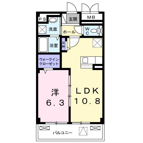シャインエクセレント（302） 間取り図画像