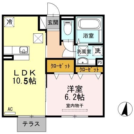 ヒカリエ（102） 間取り図画像