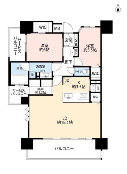 間取図(平面図)