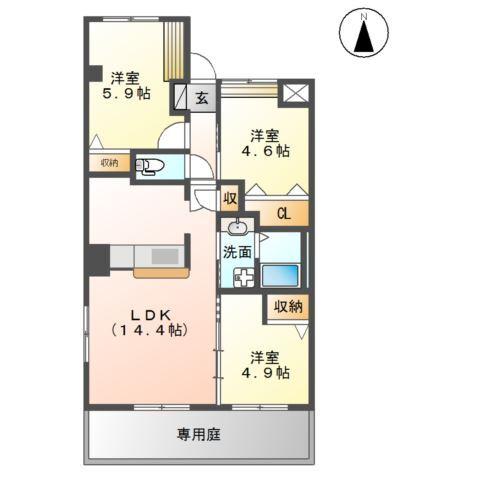 ベンベル２２ 間取り図画像