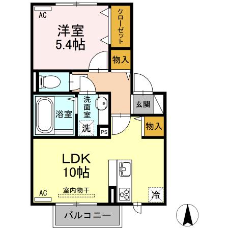 アルムの森（202） 間取り図画像