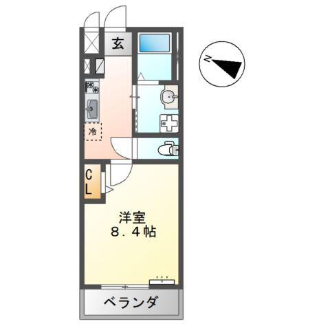Ｓ−ＢＬＯＯＤ　ＯＺＵ　ＢＡＳＥ 間取り図画像