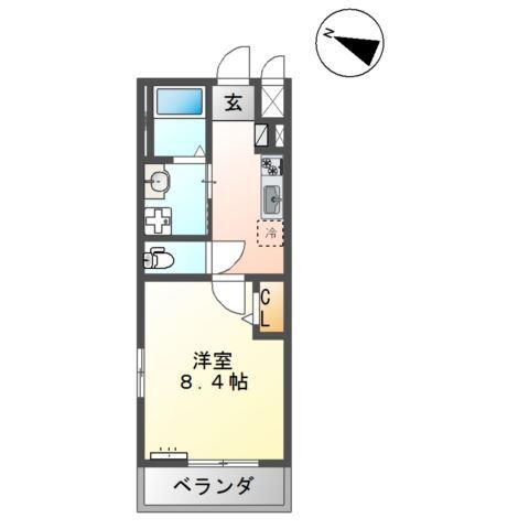 Ｓ−ＢＬＯＯＤ　ＯＺＵ　ＢＡＳＥ 間取り図画像