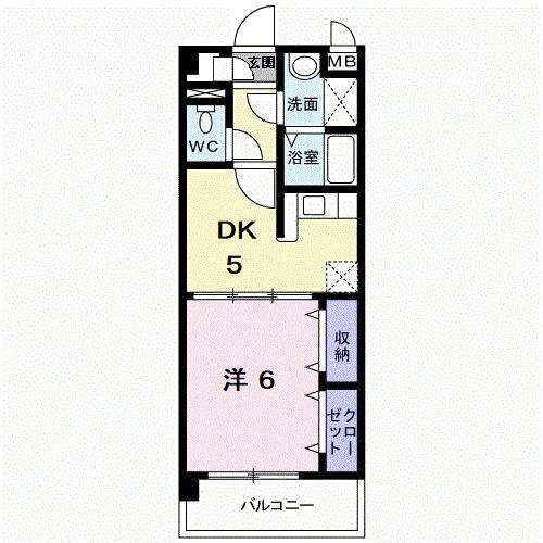 アニバーサリー（302） 間取り図画像