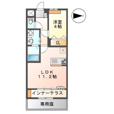 ユースハイム 間取り図画像