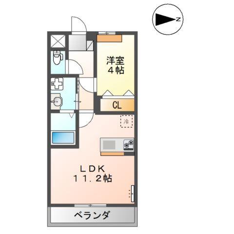 ユースハイム 間取り図画像