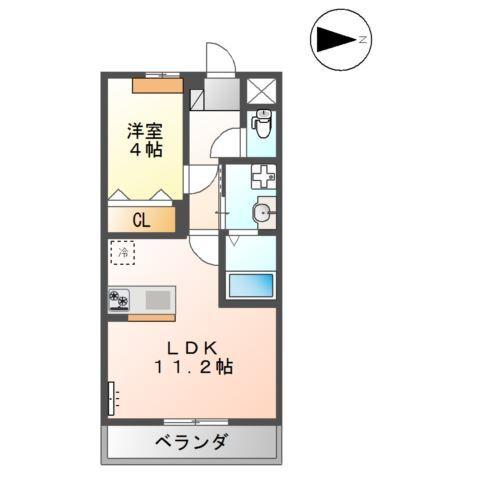ユースハイム 間取り図画像