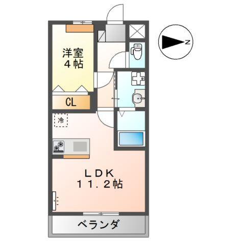 ユースハイム 間取り図画像