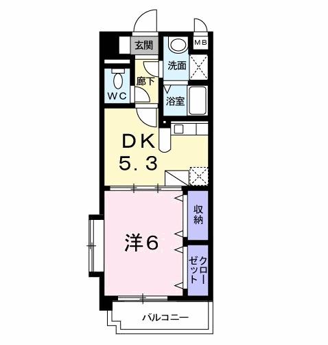 サンヒルズ（205） 間取り図画像