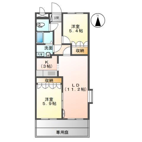 ＬｉｂｅｒｔｙＳｈｉｎｅ 間取り図画像