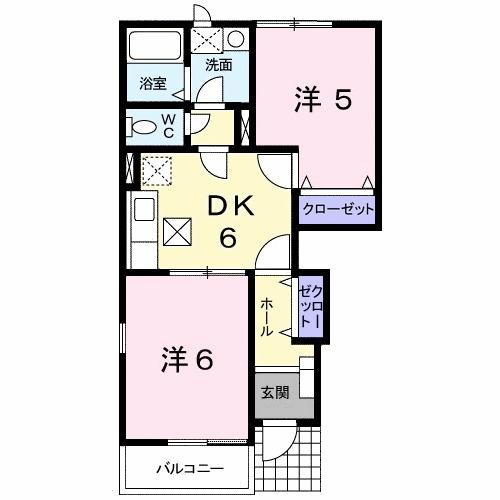 ラ・プラージュ　ミューズ（101） 間取り図画像