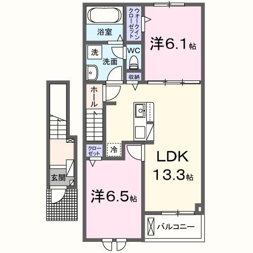 グラースＫⅢ（203） 間取り図画像