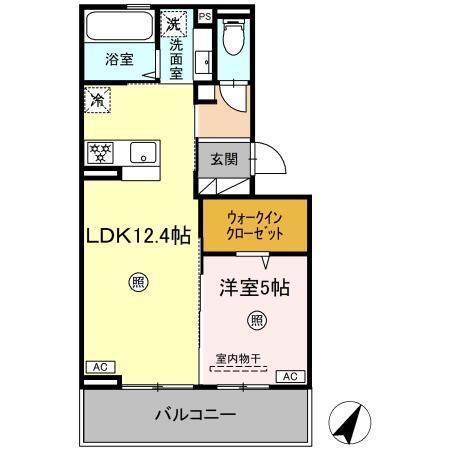 D-ROOM引水（302） 間取り図画像