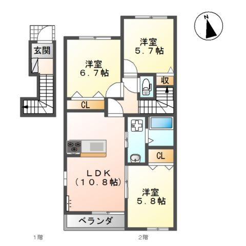 ゴラッソＹ 間取り図画像