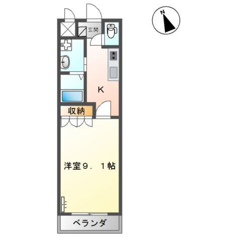 Ａｒｃ−ｅｎ−ｃｉｅｌ 間取り図画像