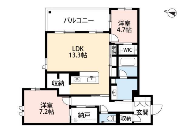 間取図(平面図)