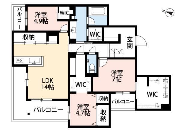 間取図(平面図)