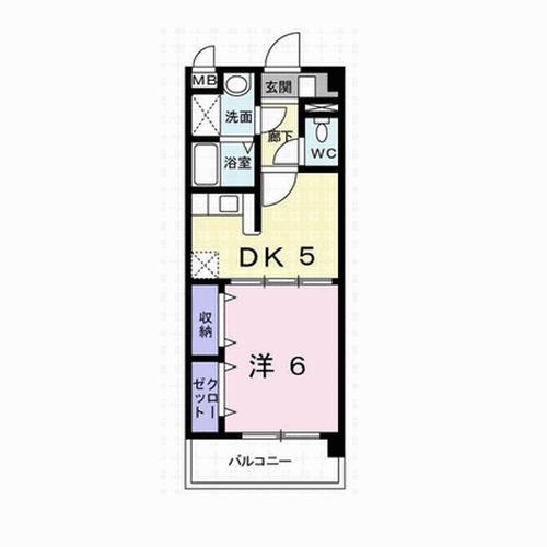 アニバーサリー（106） 間取り図画像