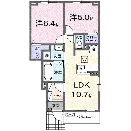 ベルコロン（106） 間取り図画像